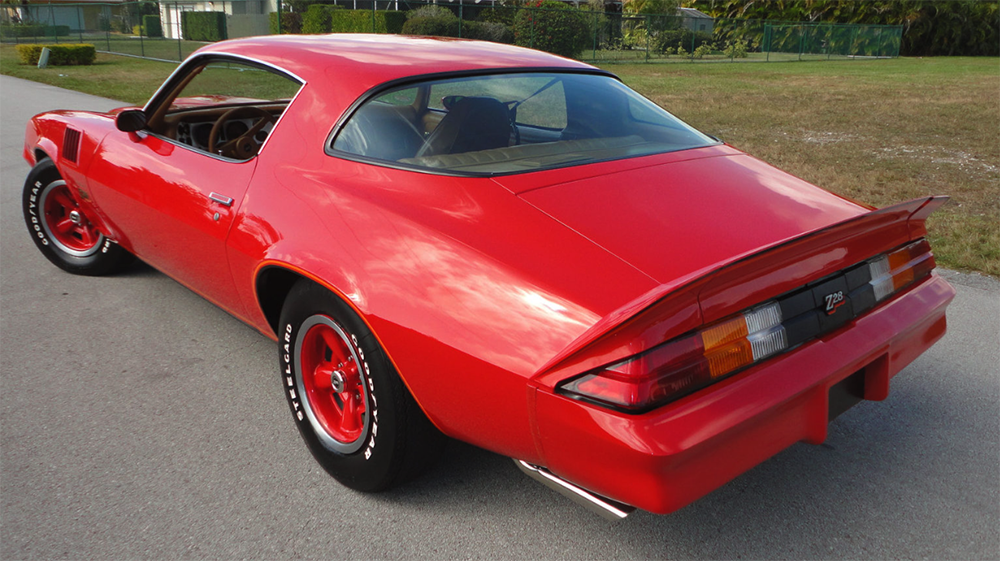 1979 camaro rear deals end